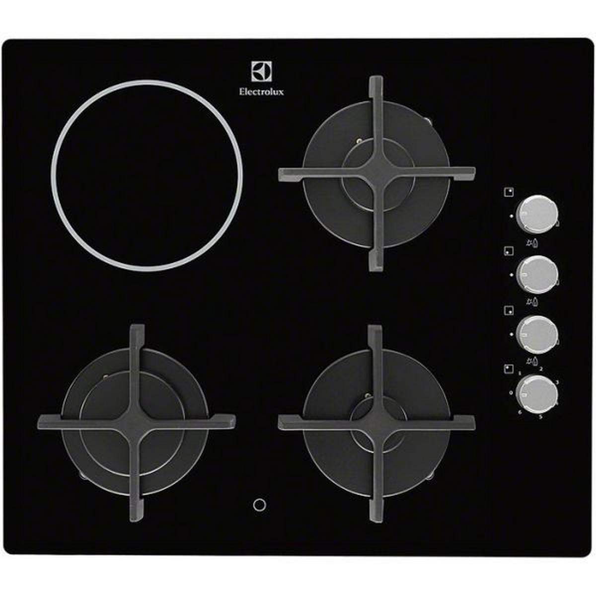 PLOČA ZA KUHANJE EGE6182NOK - crna, Design, metal/keramika (58/4/51cm) - Electrolux