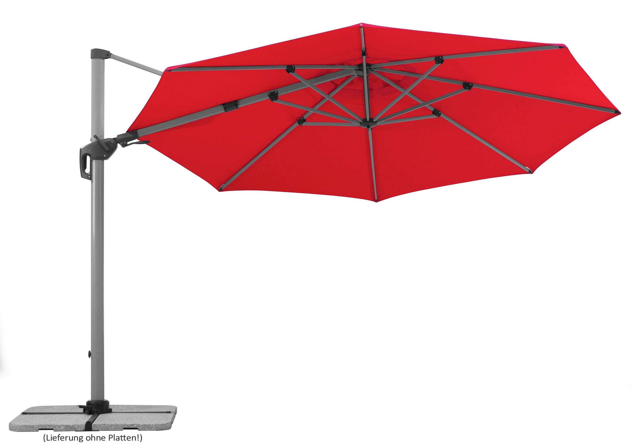 XXXL BOČNÍ SLUNEČNÍK 350/258/415 cm