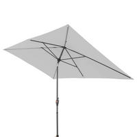 SONNENSCHIRM 300x200 cm  - Anthrazit/Hellgrau, Basics, Textil/Metall (300/200cm) - Doppler