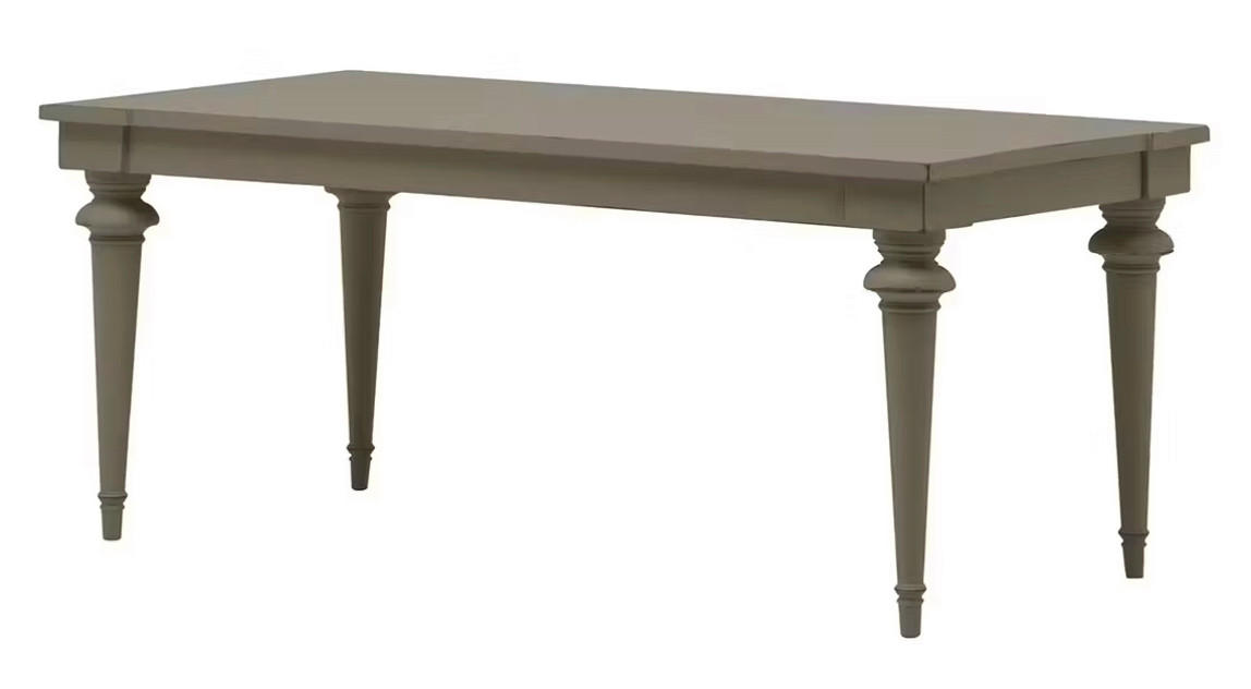ESSTISCH Pinie massiv rechteckig Grau  - Grau, LIFESTYLE, Holz (182/76/90cm) - Livetastic
