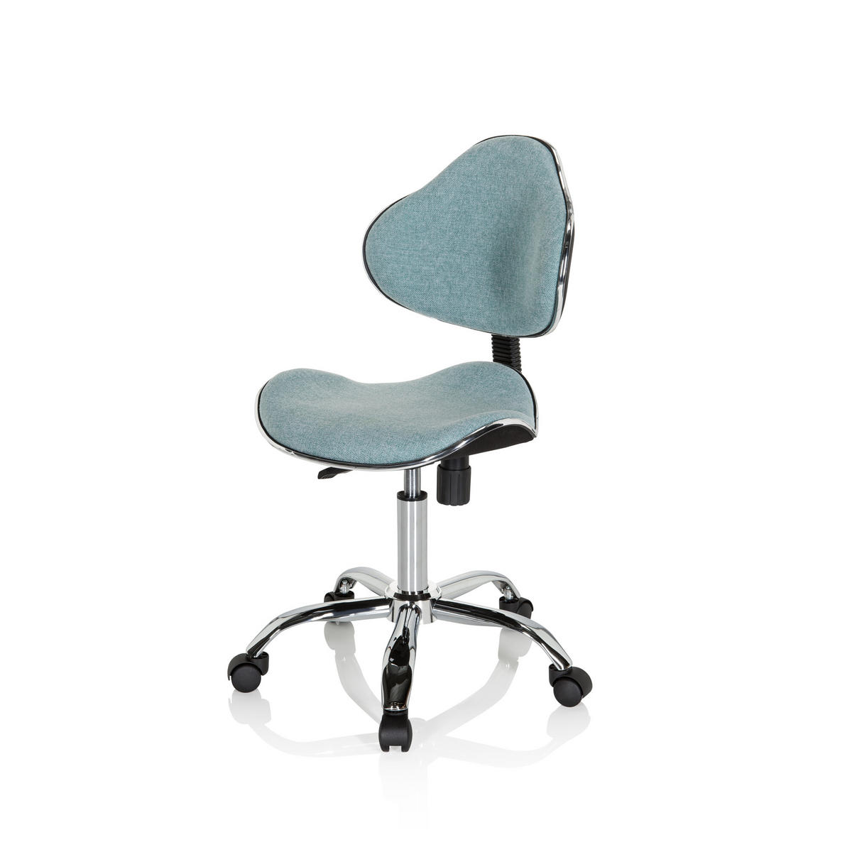 JUGENDDREHSTUHL Mintgrün  - Mintgrün, Basics, Kunststoff (47/87-98/49cm) - MID.YOU