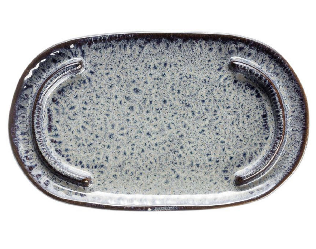 BUTTERDOSE Glas, Keramik  - Anthrazit, LIFESTYLE, Glas/Keramik (20,6/7,7/12,6cm) - Leonardo