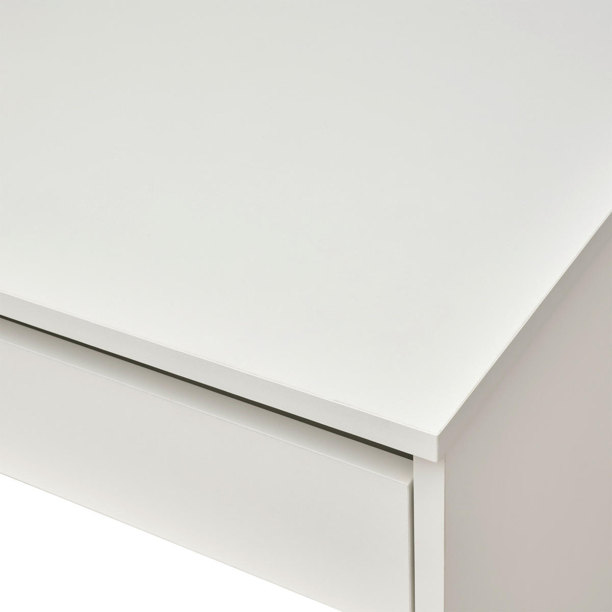 SCHREIBTISCH  Weiss   - Weiss, Modern, Holzwerkstoff (120/76/55cm) - MID.YOU