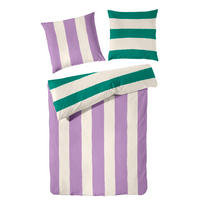 BETTWÄSCHE Renforcé 155/220 cm  - Lila, Basics, Textil (155/220cm)