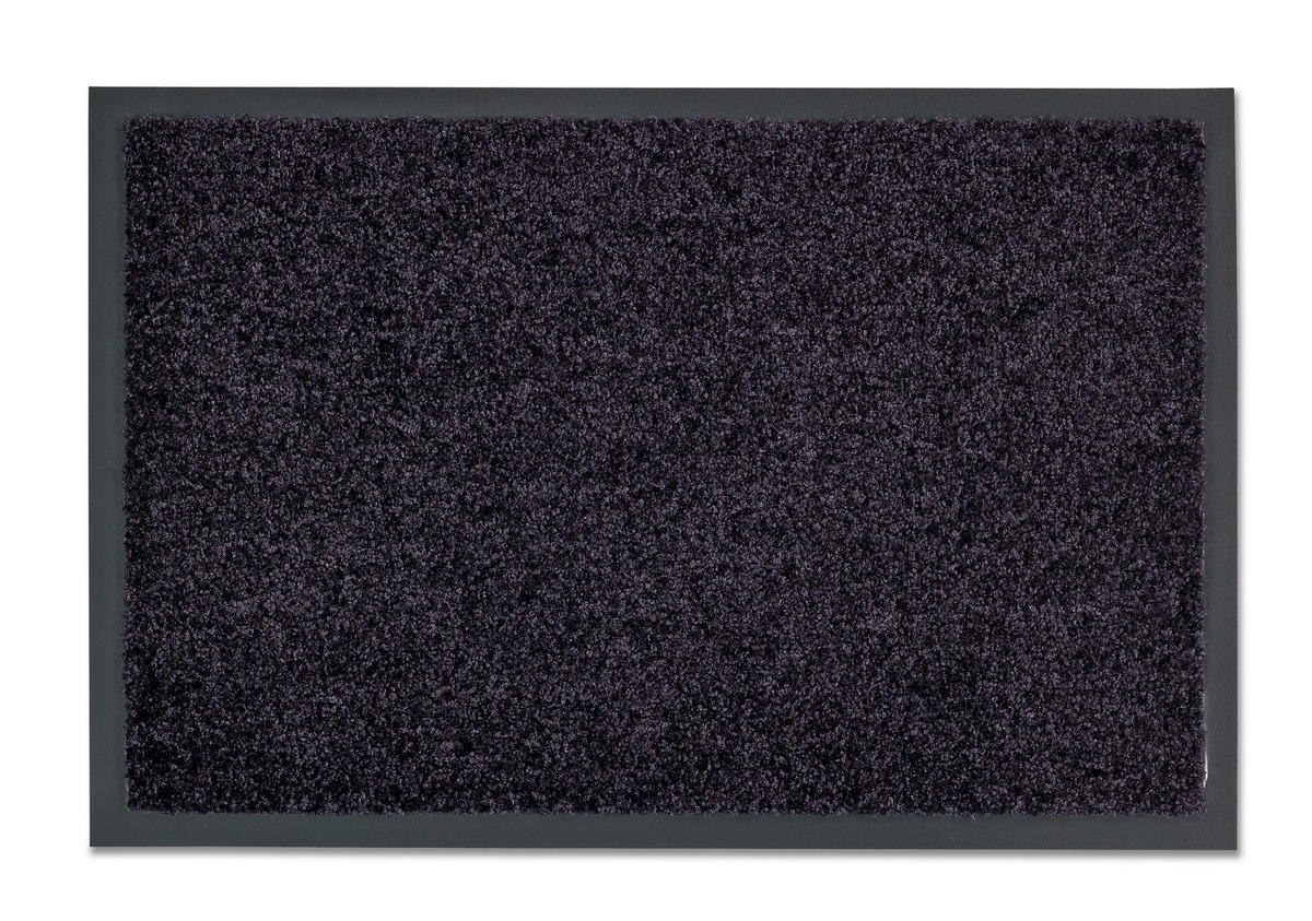 FUßMATTE  60/90 cm  Schwarz  - Schwarz, Basics (60/90cm) - Esposa