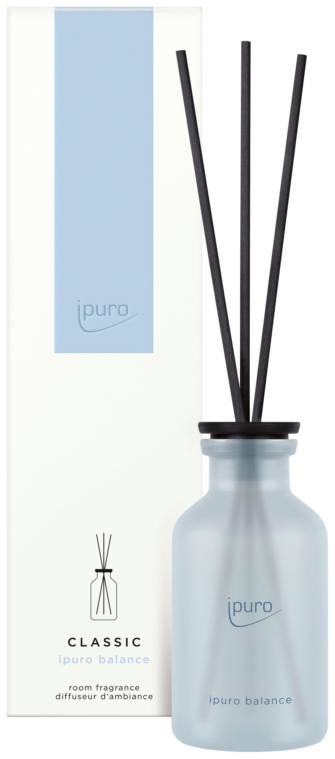 Difuzor De Arome   - albastru, Basics (75ml) - Ipuro