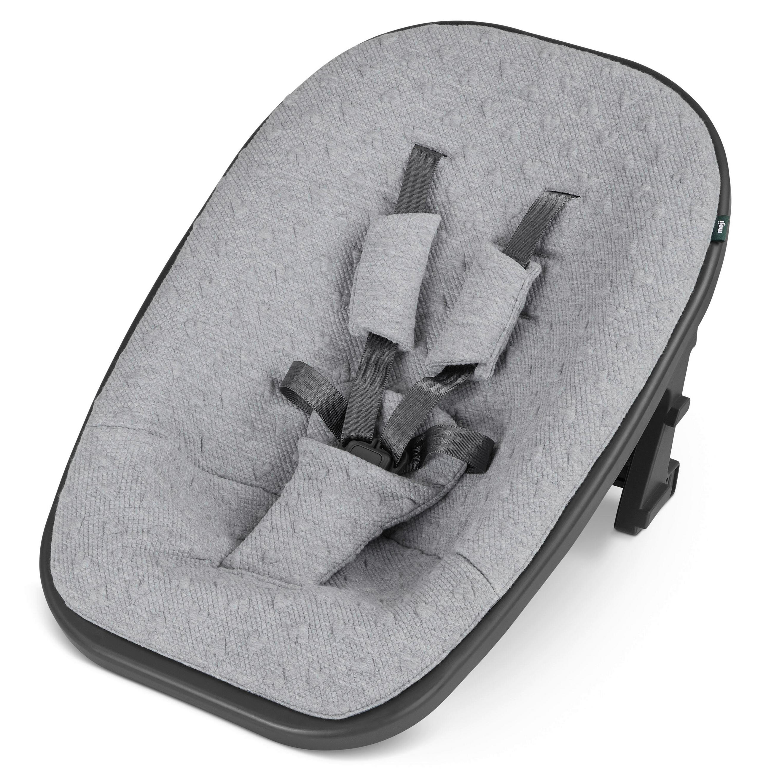STOLČEK ZA HRANJENJE-LUPINICA  Yippy    67/22/44 cm       siva, temno siva  - temno siva/siva, Basics, umetna masa/tekstil (67/22/44cm) - moji