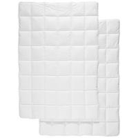BETTENSET  135/200 cm Polyester  - Weiß, Basics (135/200cm) - Billerbeck
