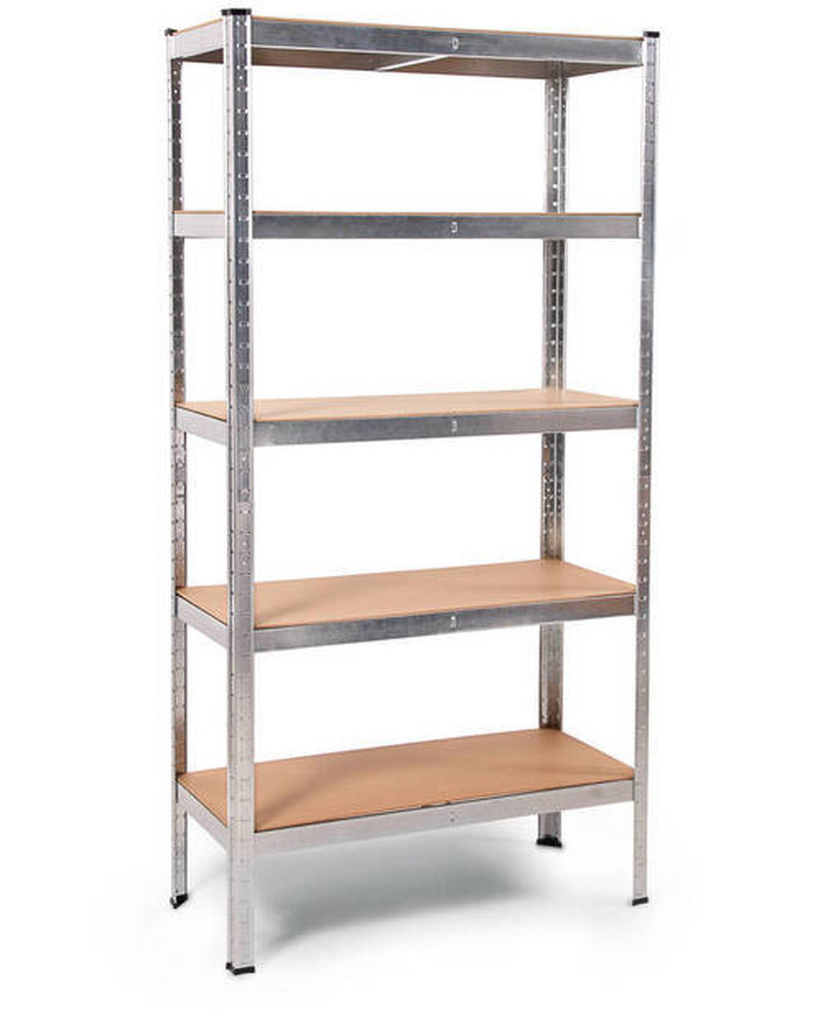 SCHWERLASTREGAL 90/180/40 cm  - Silberfarben, Basics, Metall (90/180/40cm)