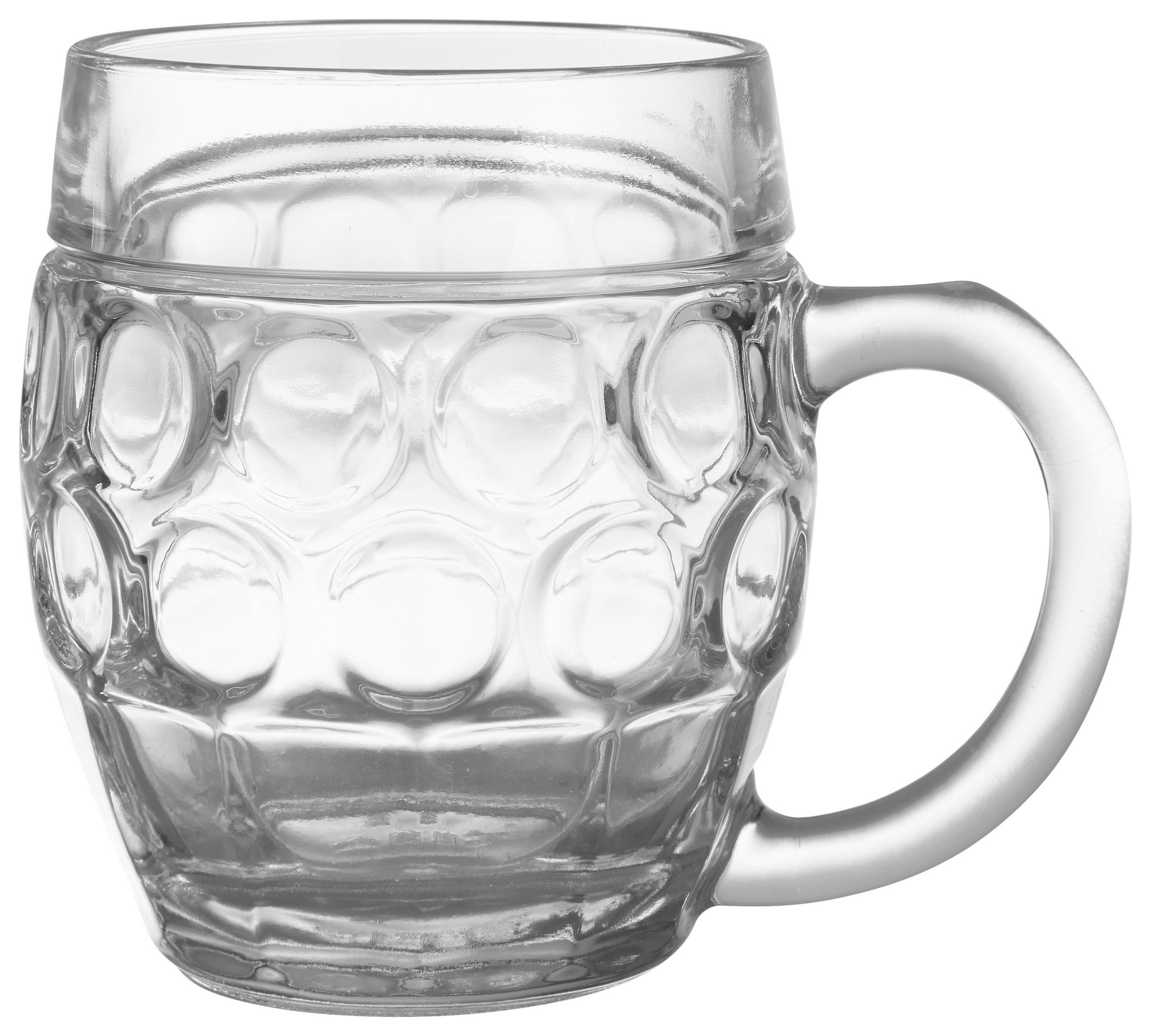 PŮLLITR - průhledné, Basics, sklo (500ml) - Homeware