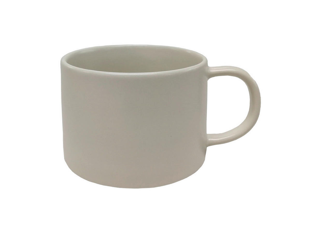 KAFFEETASSE Kyoto 350 ml  - Sandfarben, Trend, Keramik (9,6/7,1cm) - Novel
