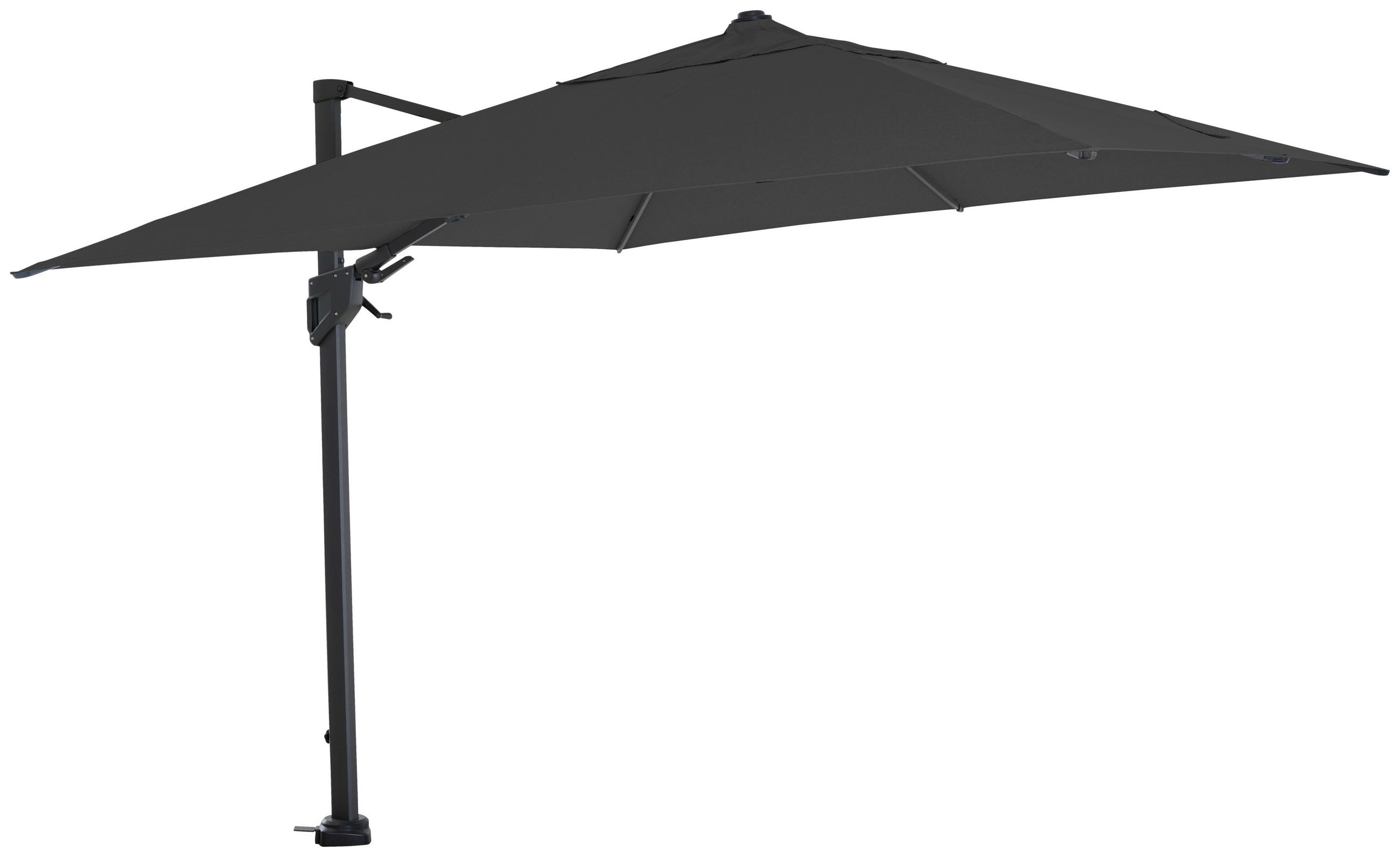 Ampelschirm Bl: 300x300cm Anthrazit