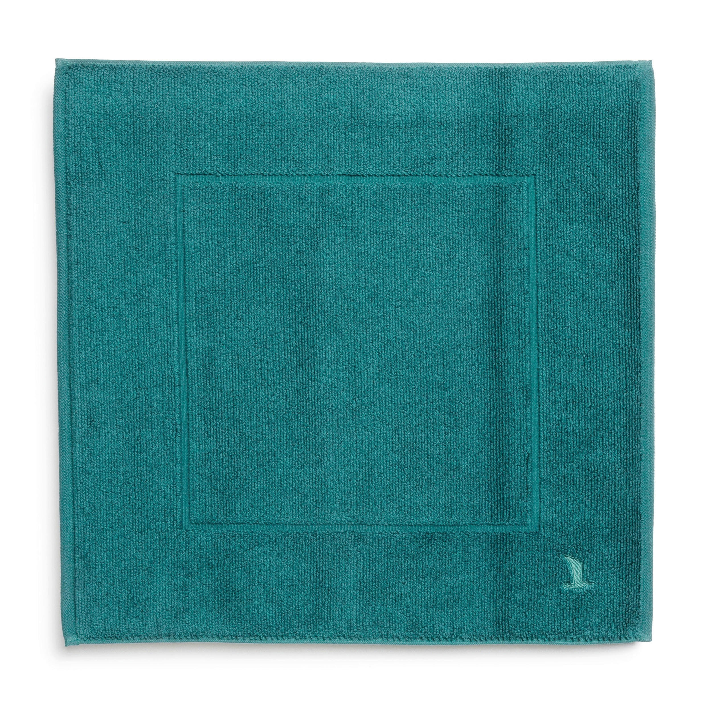 BADTEPPICH Superwuschel Türkis 60/60 cm  - Türkis, Basics, Textil (60/60cm) - Moeve