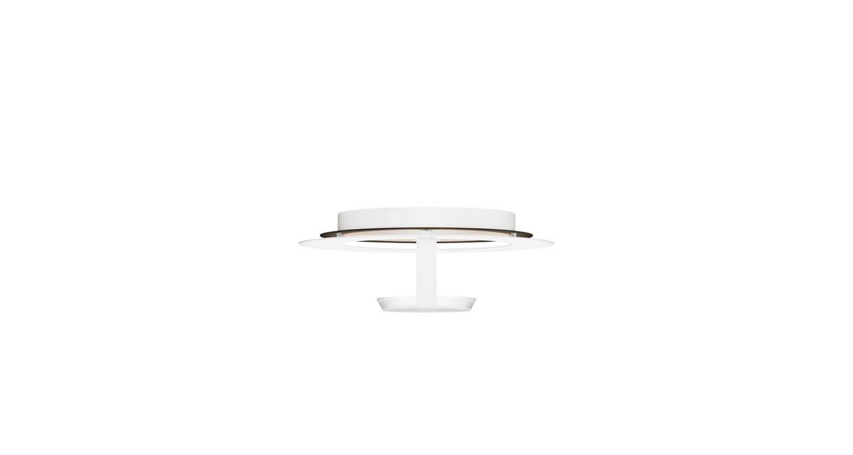LED-WANDLEUCHTE 36/14 cm   - Goldfarben/Braun, Design, Metall (36/14cm) - Grossmann