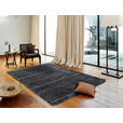 LÄUFER 80/200 cm Fashion Shaggy Dunkelgrau  - Dunkelgrau, Basics, Textil (80/200cm) - Novel