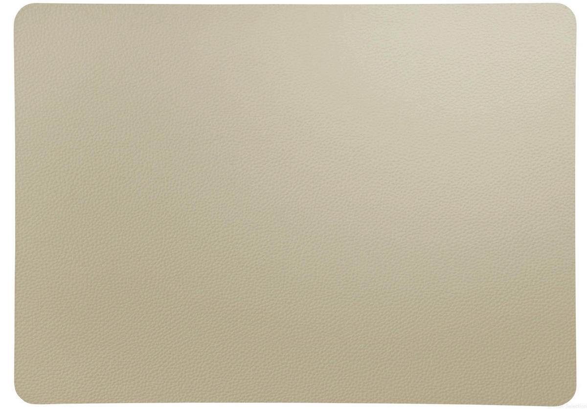 TISCHSET Kunststoff Creme 46/33 cm  - Creme, Basics, Kunststoff (46/33cm) - ASA