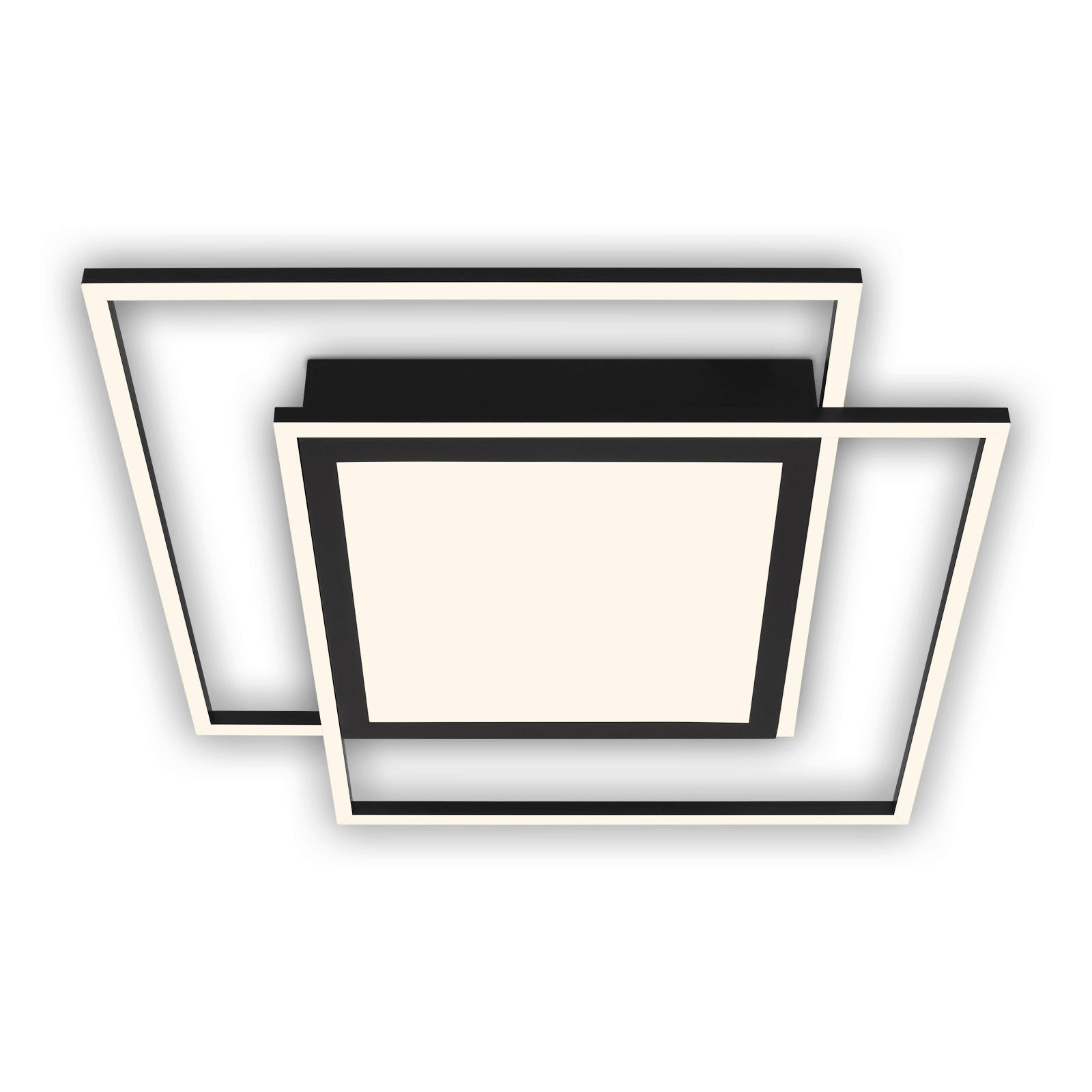 LED PLAFONJERA - crna, Osnovno, metal/plastika (51,5/6,5cm)