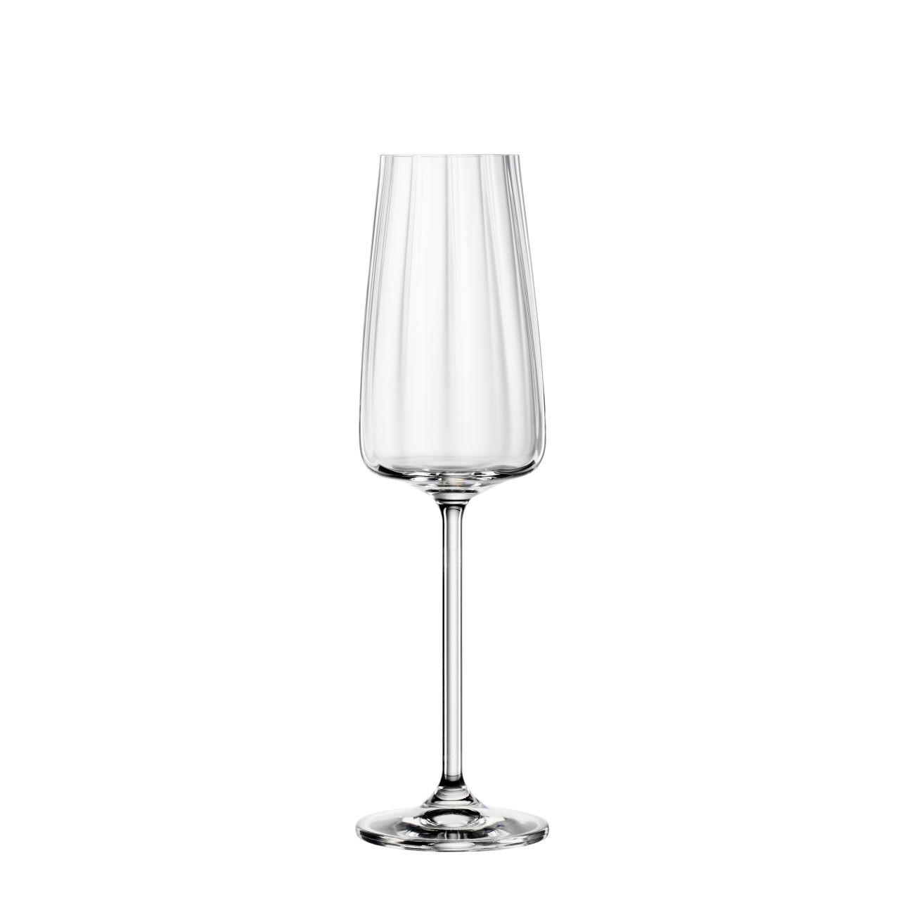 CHAMPAGNEGLAS 210 ml  - klar, Design, glas (210ml)