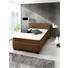BOXSPRINGBETT 120/200 cm INKL. Matratze, Topper - Schwarz/Braun, KONVENTIONELL, Kunststoff/Textil (120/200cm) - Carryhome