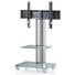 TV-RACK Silberfarben, Transparent - Transparent/Silberfarben, KONVENTIONELL, Glas/Metall (60/100/44cm) TV-RACK Silberfarben, Transparent - Transparent/Silberfarben, KONVENTIONELL, Glas/Metall (60/100/44cm)