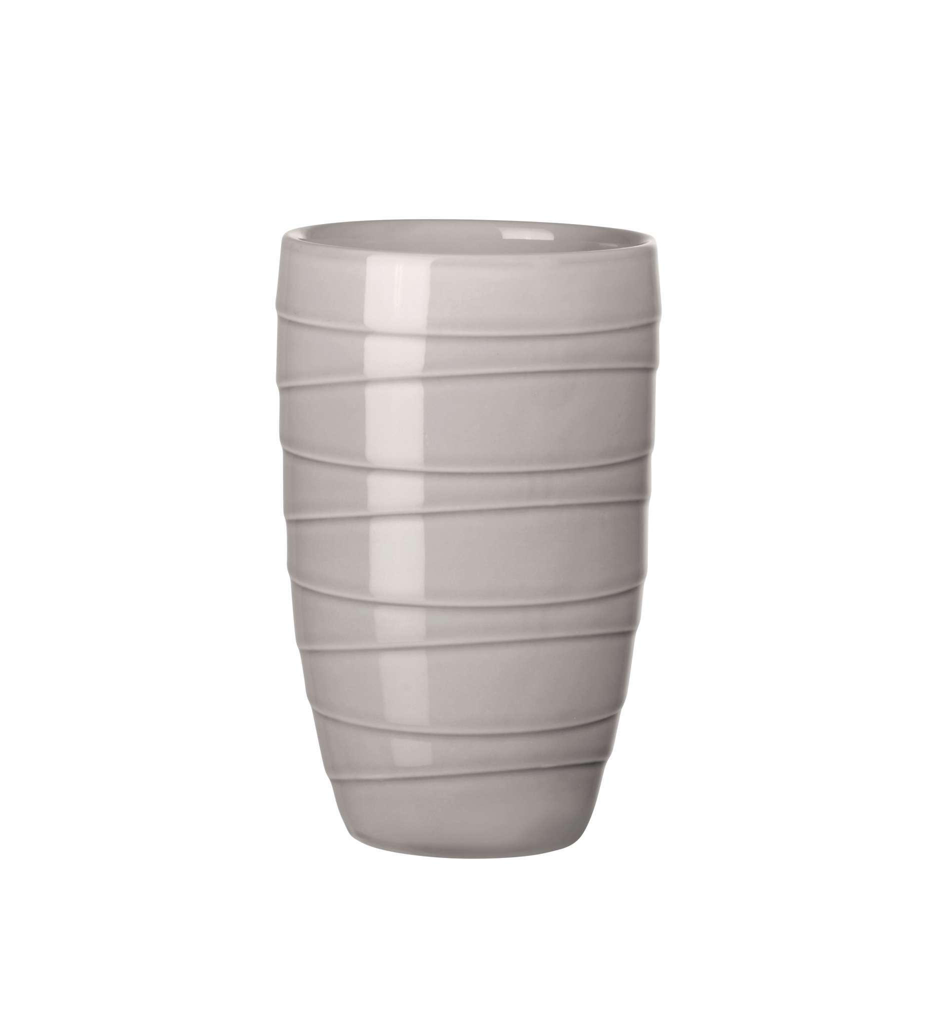 ŠÁLKA porcelán  - sivá, Basics, keramika (8,7/12,3cm) - ASA