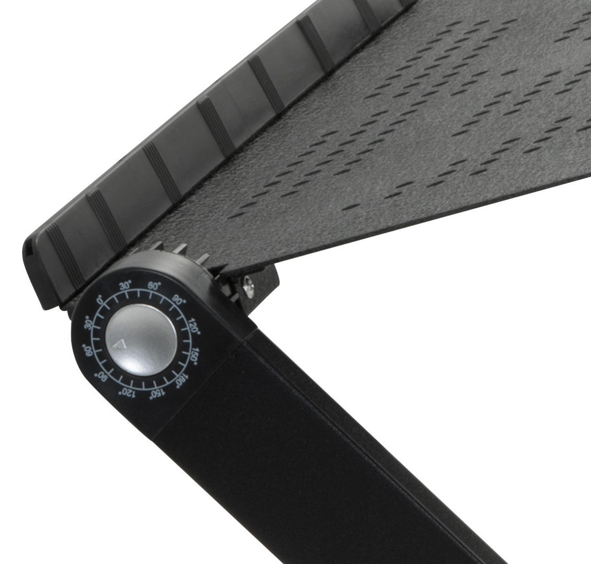SCHREIBTISCHAUFSATZ  Schwarz  - Schwarz, Basics, Metall (52,5/4-39,5/25,5cm) - MID.YOU
