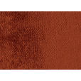 SOFAELEMENT in Plüsch Rostfarben  - Rostfarben/Schwarz, KONVENTIONELL, Kunststoff/Textil (125/66/155cm) - Carryhome