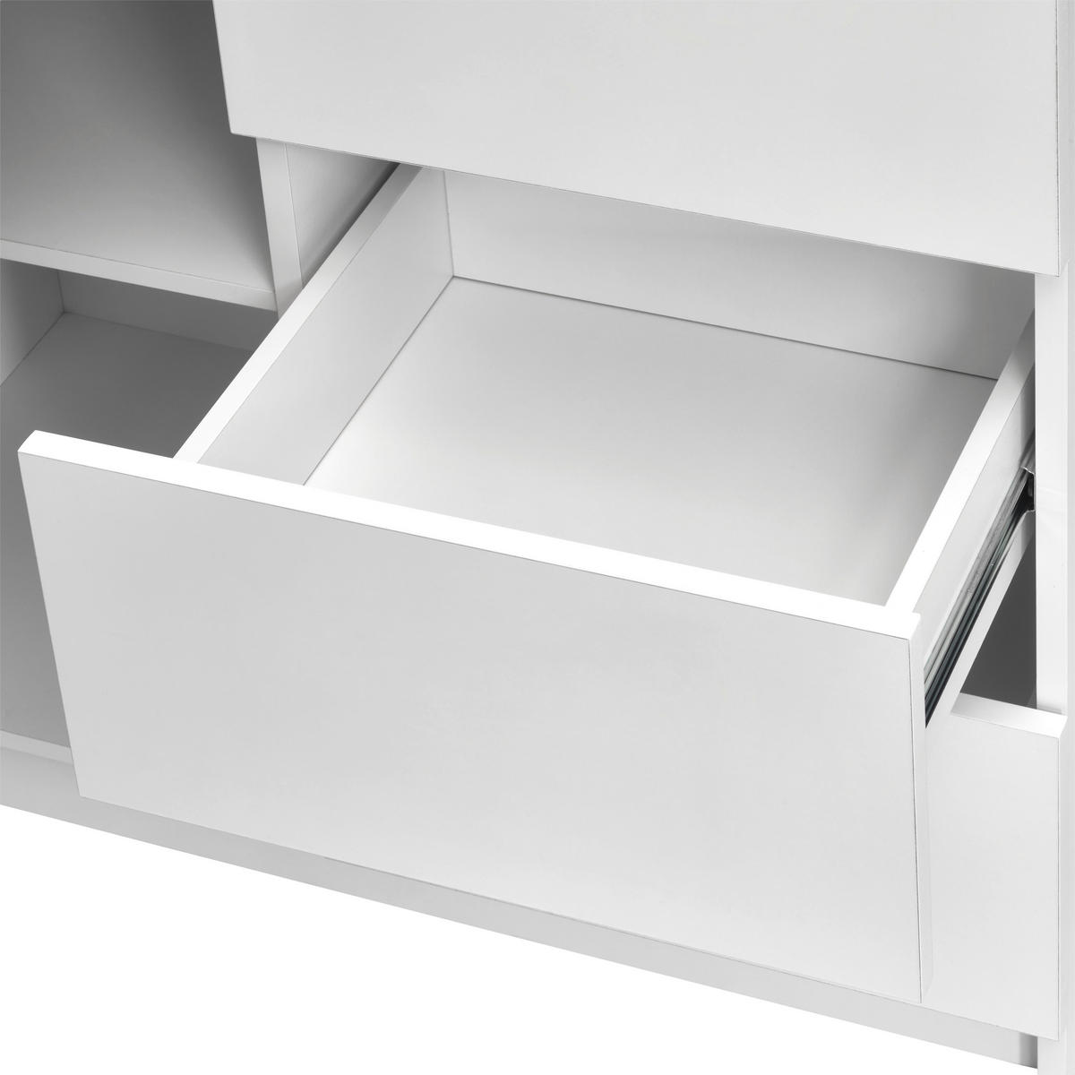 ECKSCHREIBTISCH  in Weiß  - Weiß, MODERN, Holzwerkstoff (154/77/84.5cm) - MID.YOU