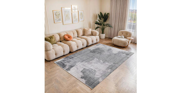 WEBTEPPICH 160/230 cm Awara Creme, Dunkelgrau, Salbeigrün  - Dunkelgrau/Salbeigrün, Design, Textil (160/230cm) - Dieter Knoll