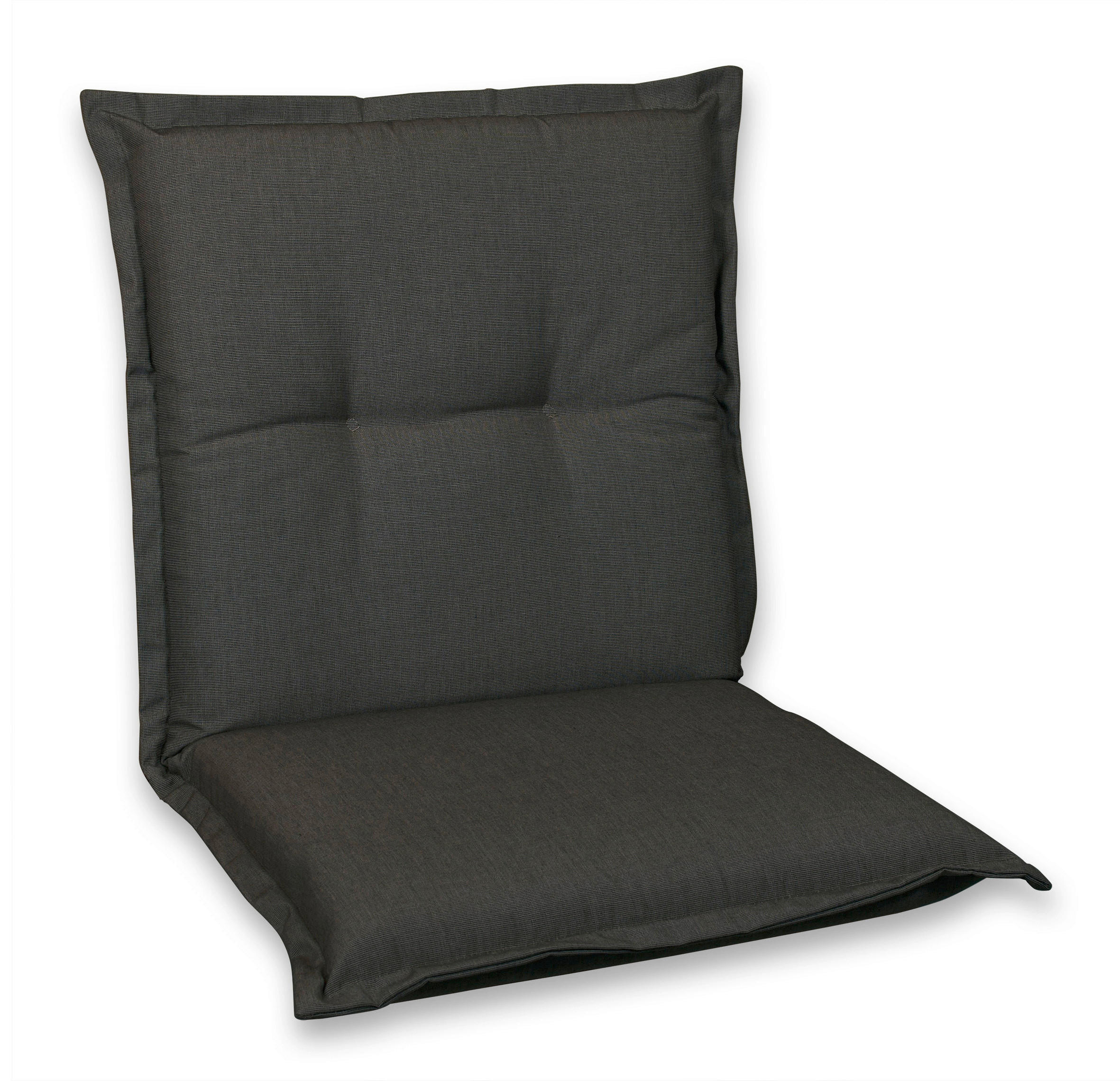 SESSELAUFLAGE Uni  - Anthrazit, Basics, Textil (50/9/100cm)