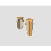 Innenecke Eiche Braun Braun, Eichefarben  - Eichefarben/Braun, Basics, Kunststoff (1.6/0.7/5.9cm) - Egger Holzwerkstoffe