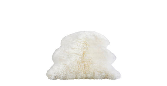 SCHAFFELL 65-70/100-105 cm Adelaide - Weiß, Natur, Fell (65-70/100-105cm) - Linea Natura