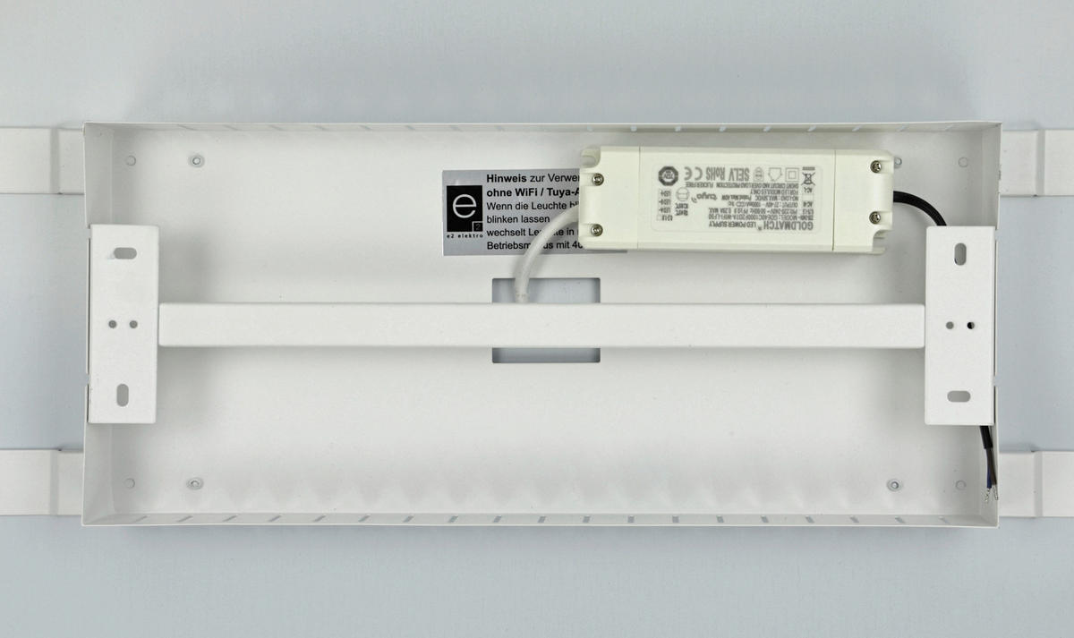 LED-DECKENLEUCHTE 62/62/5 cm  - Weiß, Basics, Kunststoff/Metall (62/62/5cm)