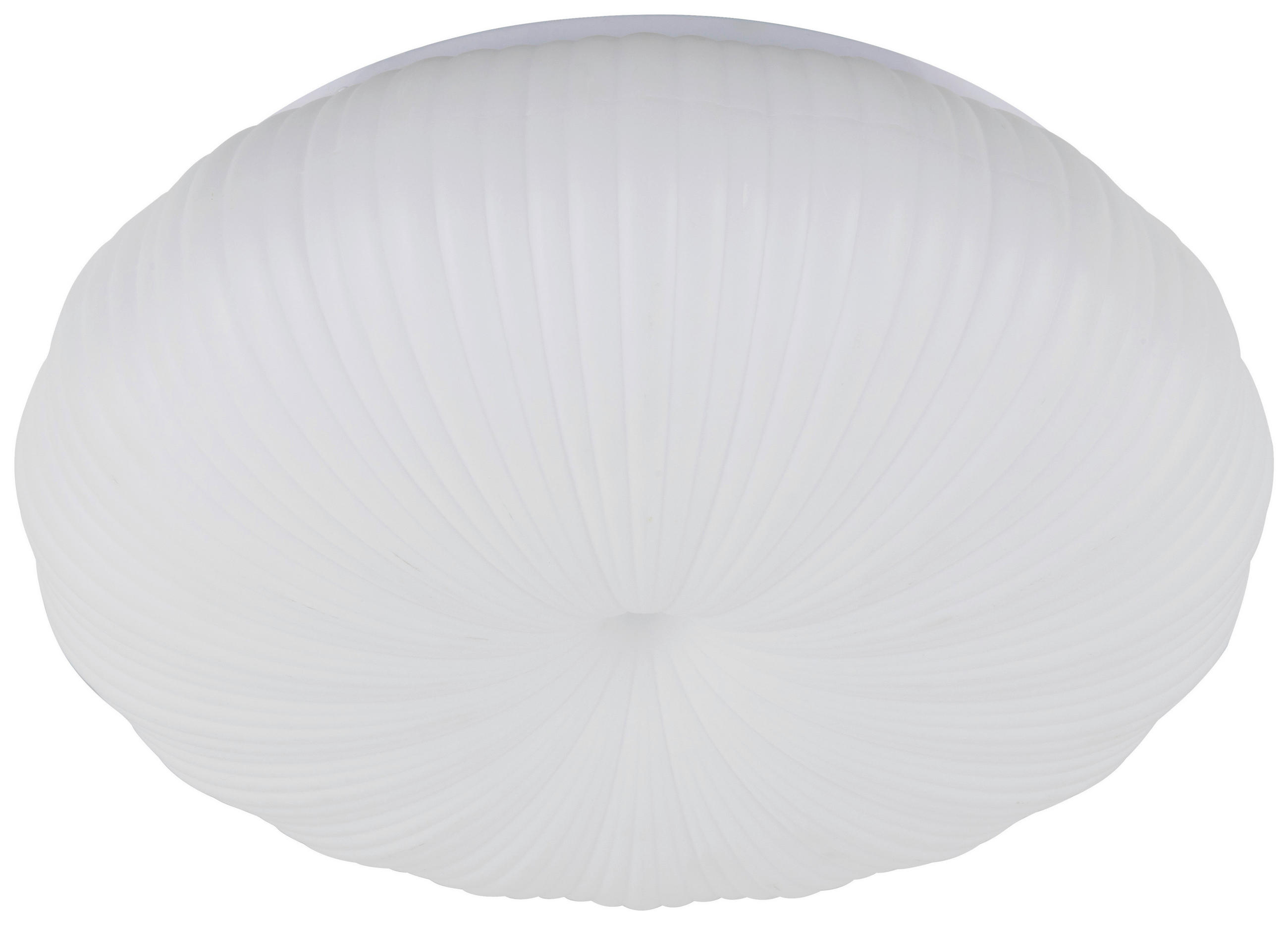 DECKENLEUCHTE  42/14.5 cm    - Weiß, Design, Kunststoff/Metall (42/14.5cm) - Collet's Monde