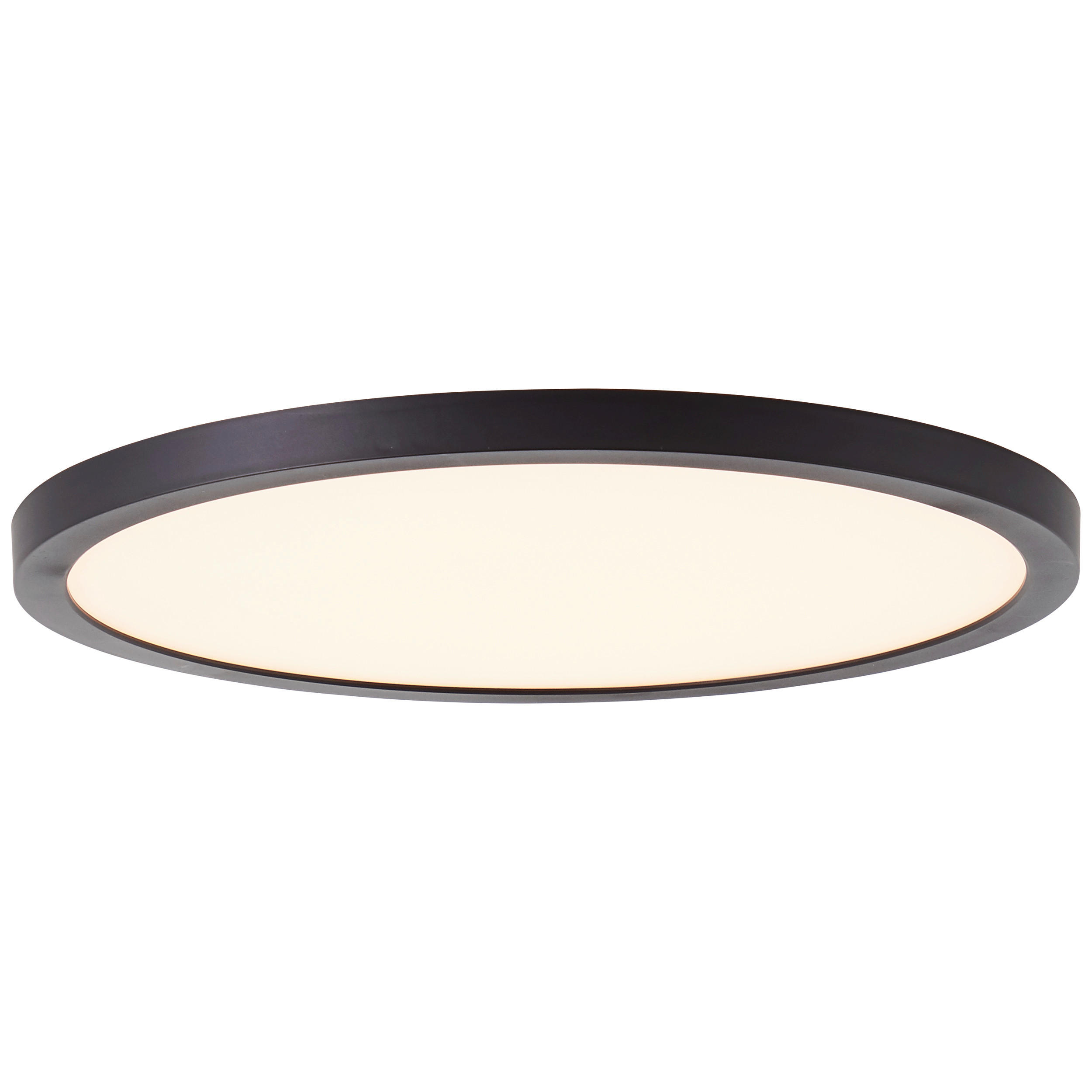 LED-PANEEL Tuco 25/2,1 cm   - Schwarz/Weiß, Basics, Kunststoff (25/2,1cm) - Brilliant