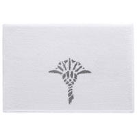 BADTEPPICH Cornflower Weiß 70/120 cm  - Weiß, Design, Kunststoff/Textil (70/120cm) - Joop!