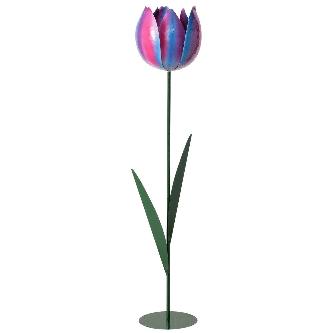 DEKOBLUME - Lila/Violett, LIFESTYLE, Metall (30/30/150cm)