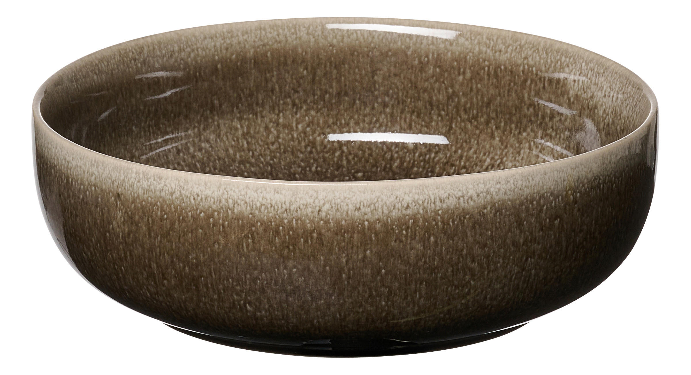 SCHALE Eda Umbra - Braun, KONVENTIONELL, Keramik (27,5/5cm) - Ritzenhoff Breker