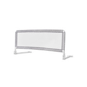 BETTSCHUTZGITTER 135/60 cm - Grau, Basics, Kunststoff/Metall (135/60cm) - My Baby Lou