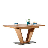 ESSTISCH in Holz, Holzwerkstoff 120(168)/80/75 cm  - Buchefarben, Design, Holz/Holzwerkstoff (120(168)/80/75cm) - Moderano