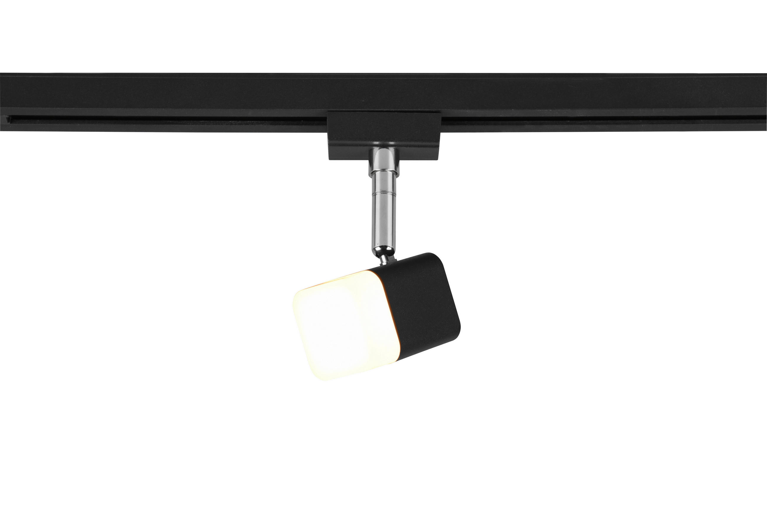 DECKENLEUCHTE 4,0 W     - Schwarz, Basics, Kunststoff/Metall (5,0/14,0/8,5cm) - Trio Leuchten