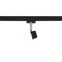 TAKLAMPA Duoline 4,0 W  - svart, Basics, metall/plast (5,0/14,0/8,5cm) - Trio Leuchten