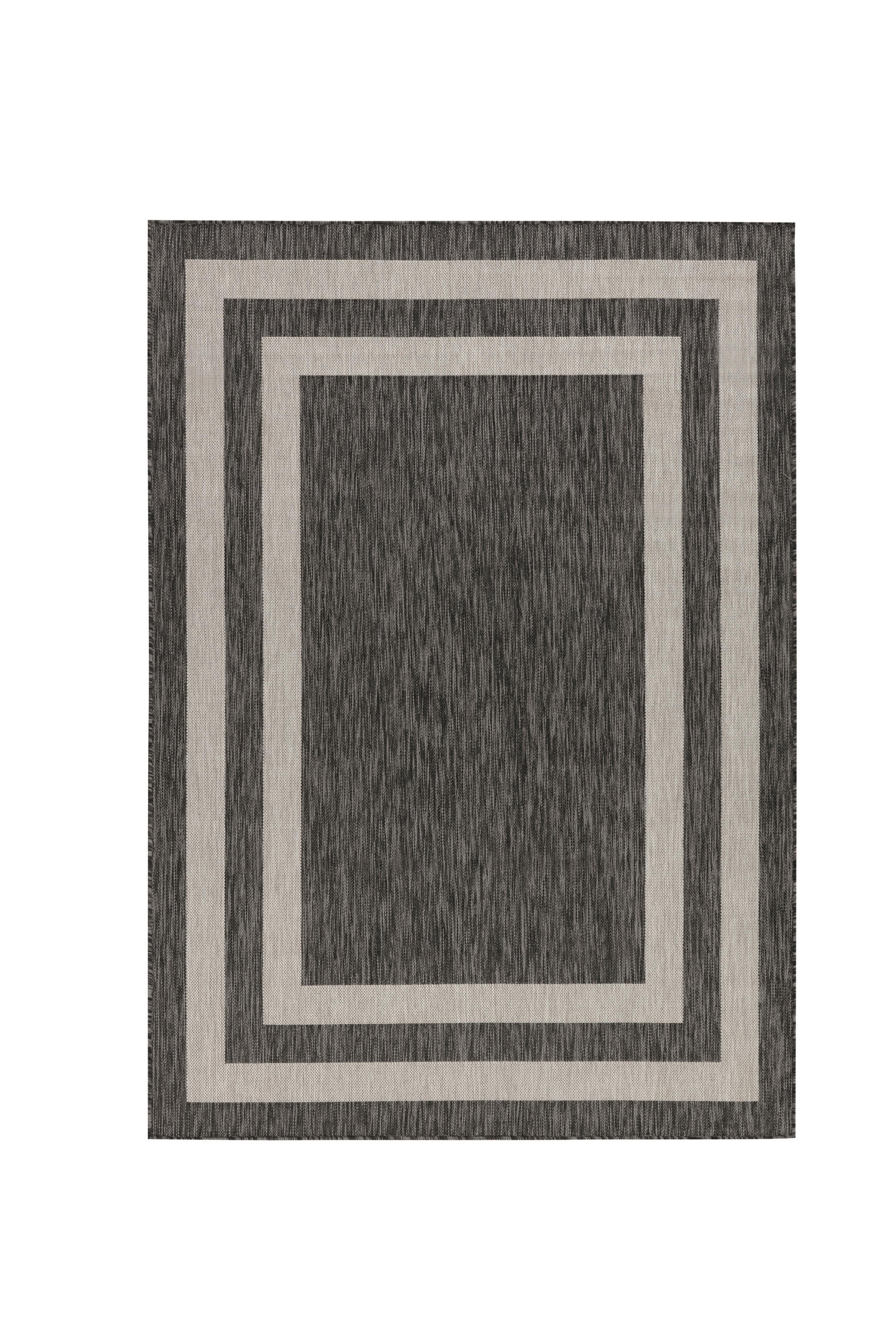 OUTDOORTEPPICH 80/150 cm 011585-016 Anthrazit  - Anthrazit, Basics, Textil (80/150cm) - Novel