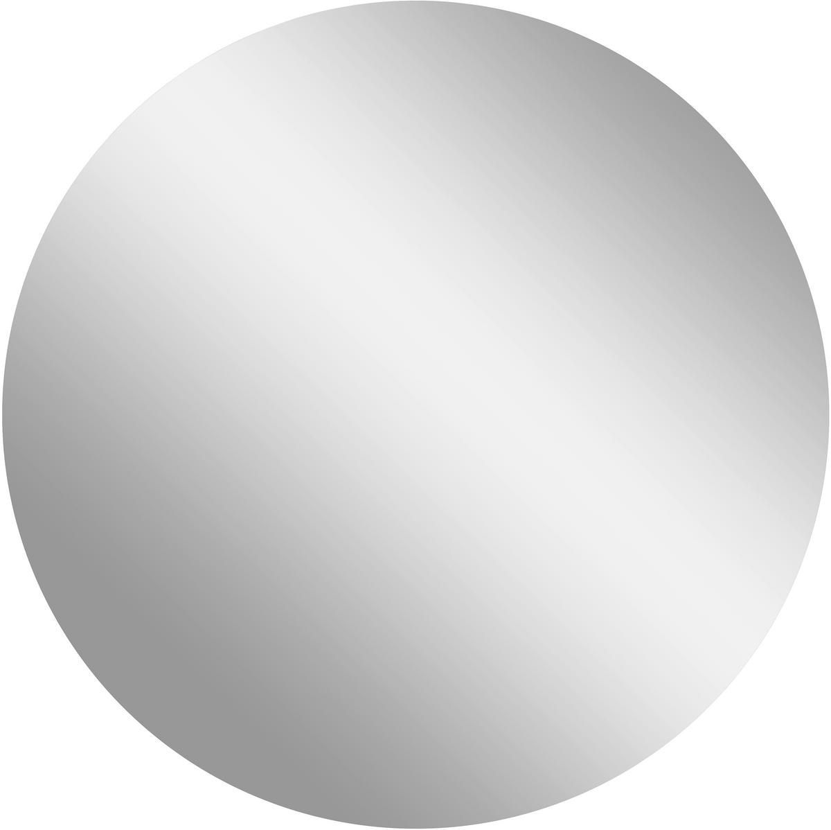 WANDSPIEGEL  - Klar/Schwarz, Basics, Glas/Holzwerkstoff (80/80/2cm)