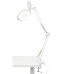 SCHREIBTISCHLEUCHTE 60/15,8/33 cm   - Weiß, Basics, Kunststoff/Metall (60/15,8/33cm) - Novel