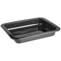 AUFLAUFFORM Metall  - Schwarz, Basics, Metall (32,5/25/5cm) - Chefkoch+Fackelmann
