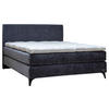 BOXSPRINGBETT 180/200 cm  in Anthrazit  - Anthrazit/Schwarz, Konventionell, Holz/Textil (180/200cm) - Sjöholm