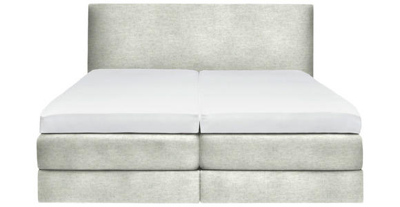 BOXSPRINGBETT 180/200 cm  in Hellgrau  - Hellgrau, KONVENTIONELL, Holz/Textil (180/200cm) - Dieter Knoll