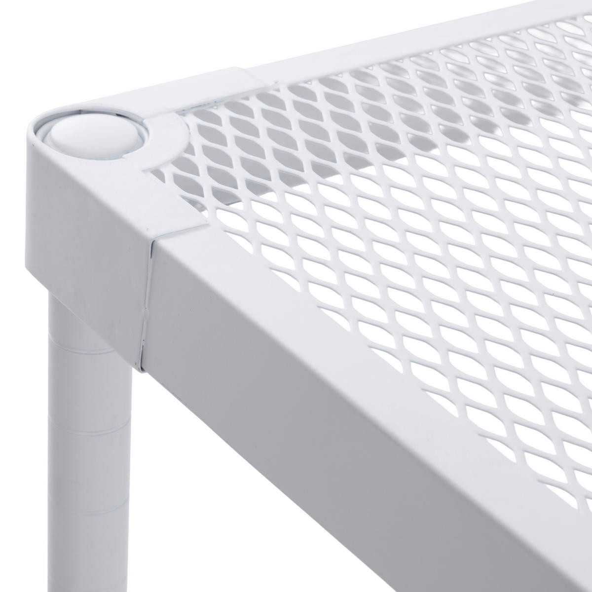 SCHUHREGAL Weiß  - Weiß, Design, Kunststoff/Metall (75/40/32cm) - MID.YOU