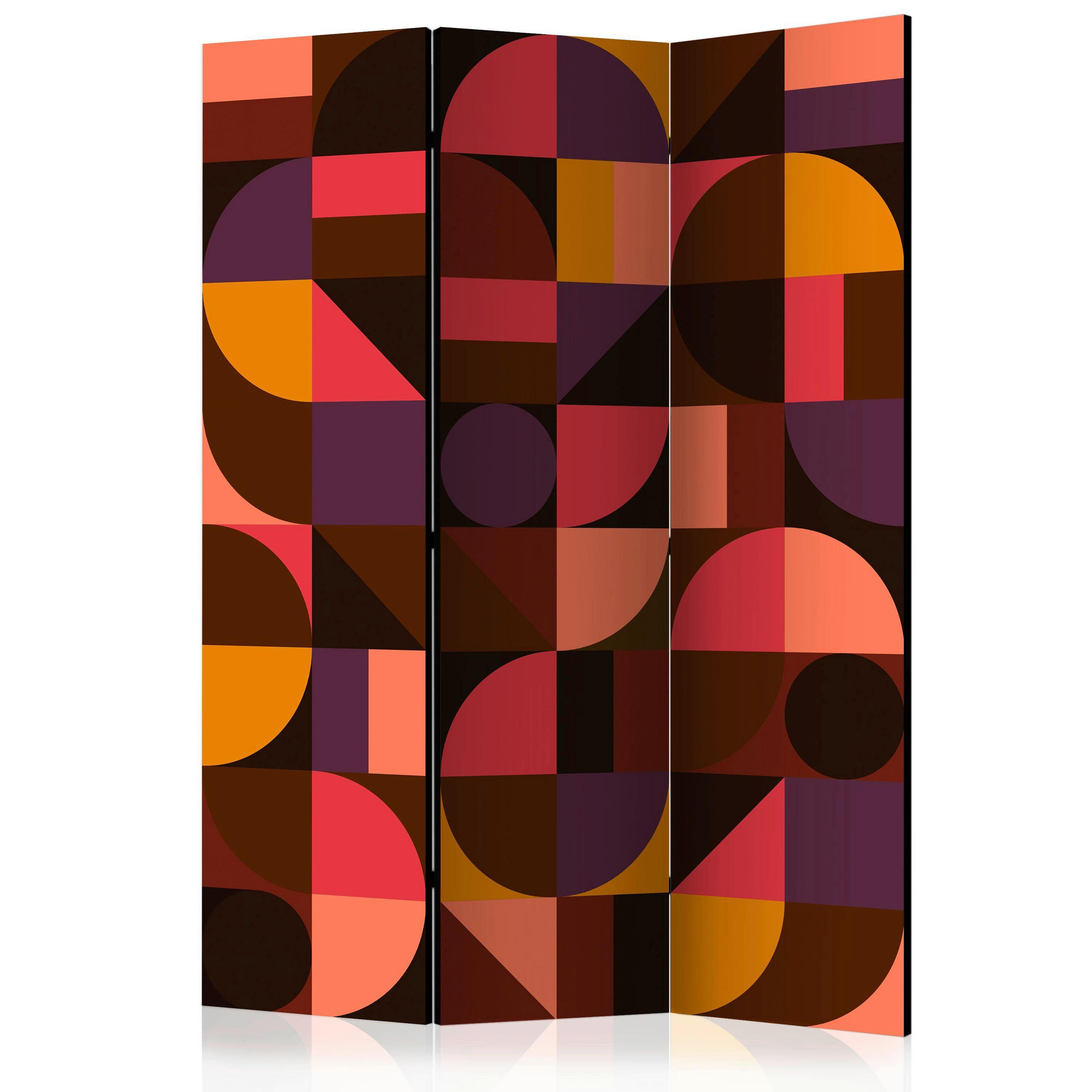artgeist Paravent Mehrfarbig 135x172x3 cm